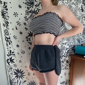 Forever 21 Striped Tube Top
